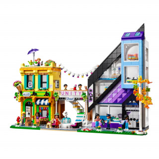 LEGO Friends Cvetličarna in modna trgovina v mestnem središču (41732) Igra 