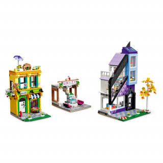 LEGO Friends Cvetličarna in modna trgovina v mestnem središču (41732) Igra 