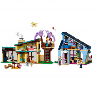 LEGO Friends Družinski hiši Ollyja in Paisley (42620) Igra 