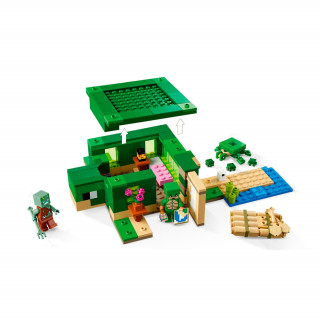 LEGO Minecraft Želvja hiška na plaži (21254) Igra 