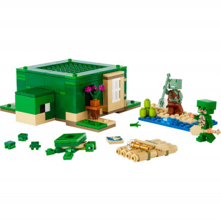 LEGO Minecraft Želvja hiška na plaži (21254) Igra 