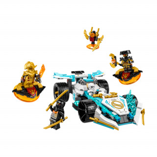 LEGO NINJAGO Zanov zmajski mogočni Spinjitzu dirkalni avto (71791) Igra 