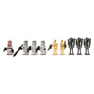 LEGO Star Wars Bojni paket Klonski bojevnik™ in Bojni droid™ (75372) Igra 