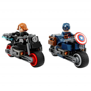 LEGO Super Heroes Motorja Črne vdove in Stotnika Amerike (76260) Igra 