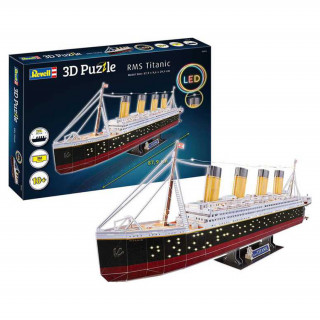 Revell RV 3D-Puzzle RMS Titanic LED Edition (00154) Igra 