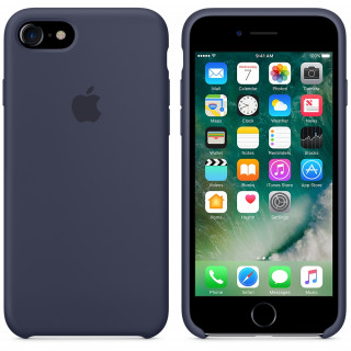 Silikonski ovitek Apple IPhone Night blue Mobile