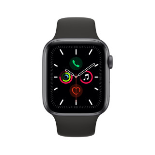 Apple Watch Series GPS, 44 mm vesoljsko sivo aluminijasto ohišje s črnim športnim pasom S/MM/L Mobile