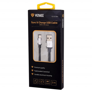 YENKEE YCU 222 BSR Podatkovni in polnilni kabel microUSB Mobile