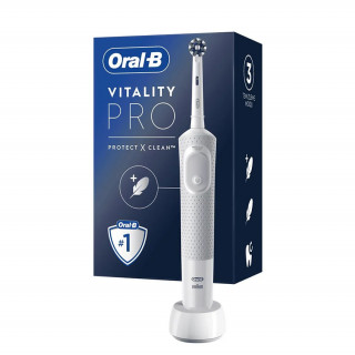 Oral-B D103 Vitality bela električna zobna ščetka Dom