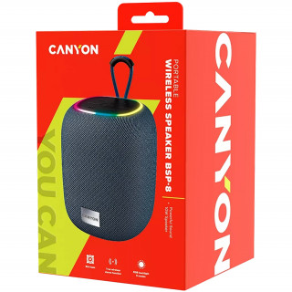 Canyon Bluetooth zvočnik BSP-8 10W - siv (CNE-CBTSP8G) PC