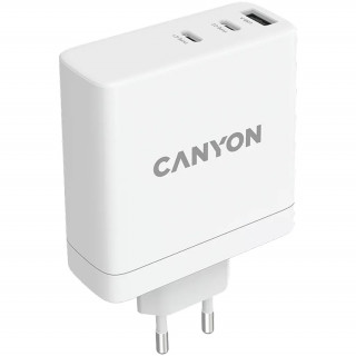 Canyon napajalnik H-140-01 GaN PD 140W QC 3.0 30W - Bela PC