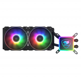 Cougar I Aqua ARGB 240 RGB (120mm) ventilator x2 + daljinski upravljalnik PC