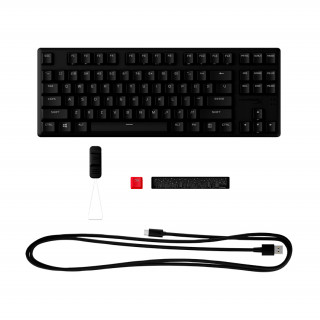 HP HYPERX Žična Tipkovnica Alloy Origins Core PBT Aqua - US, Mehanska Gaming Tipkovnica PC