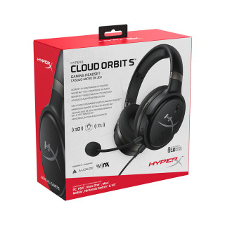 HyperX Slušalke za igre Cloud Orbit S (kovinsko črne) PC