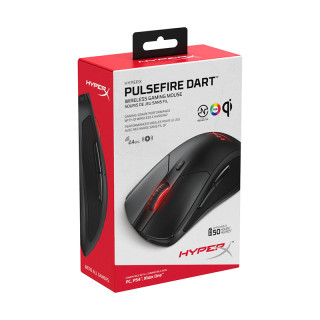 HyperX Pulsefire Dart – brezžična miška za igre (črna) PC