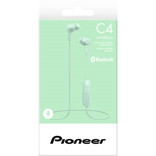 Pioneer SE-C4BT-GR In-Ear Bluetooth slušalke zelene Mobile