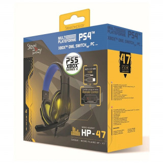 Steelplay HP47 Headset žični - Črna (JVAMUL00136) PC