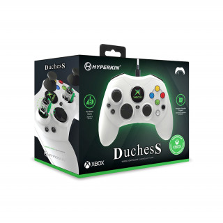 Hyperkin Duchess Xbox Series|One/Windows 11|10 Žični kontroler - bel (M01618-WH) Xbox Series