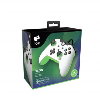 PDP žični krmilnik Xbox Series X/S - Neon White (Xbox Series X/S) Xbox Series